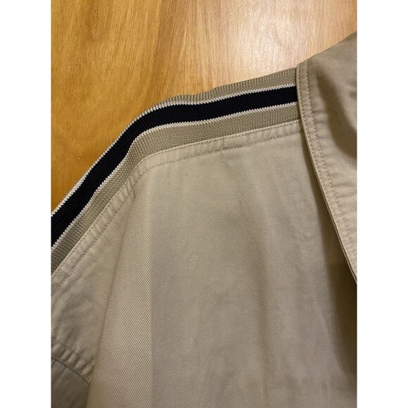 North Bay B.BM Sportswear Cotton Beige Jacket Coat Mens Size L Vintage - Picture 10 of 16